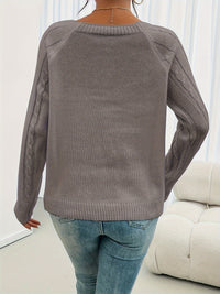 CozyRich™ Cable Sweater