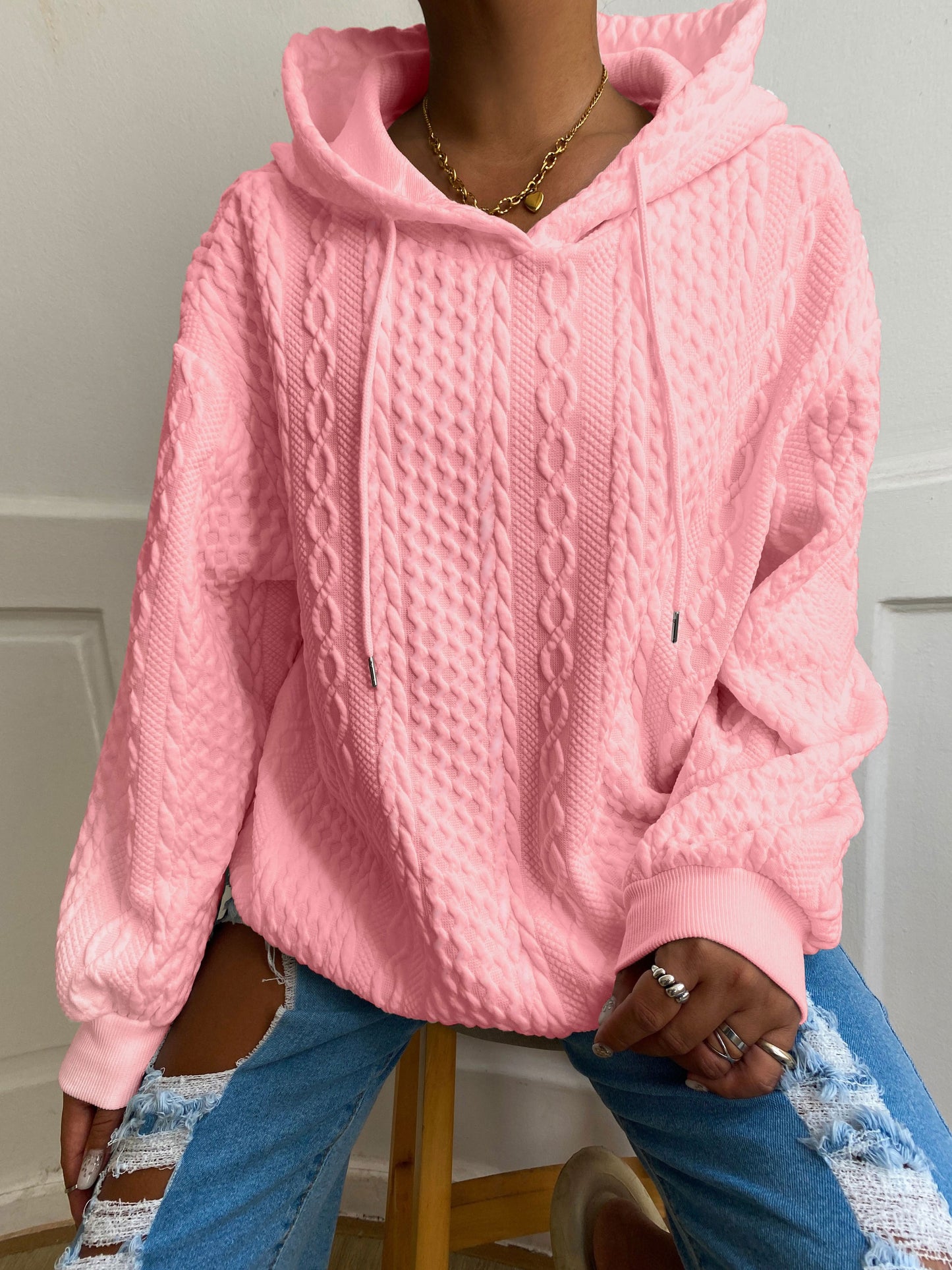 ComfyPlus™ Ribbed Hoodie
