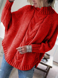 WarmKnit™ Chunky Cable Sweater