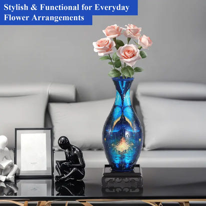 3D Puzzle Vase – Elegant Decorative Art for Home & Gifting