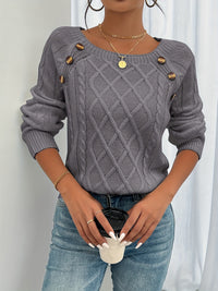 CozyRich™ Cable Sweater