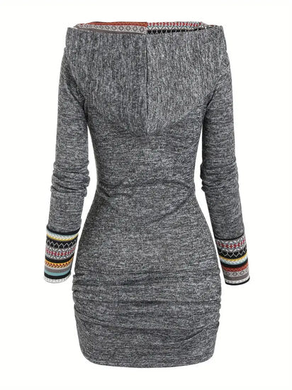 TribalHood™ Cozy Hooded Dress