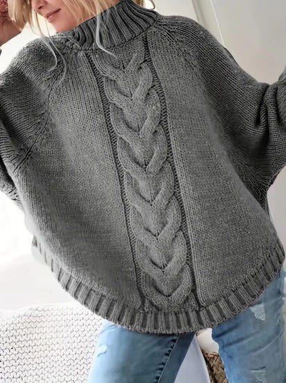 WarmKnit™ Chunky Cable Sweater