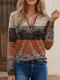 ColorEase™ Quarter Zip Tee