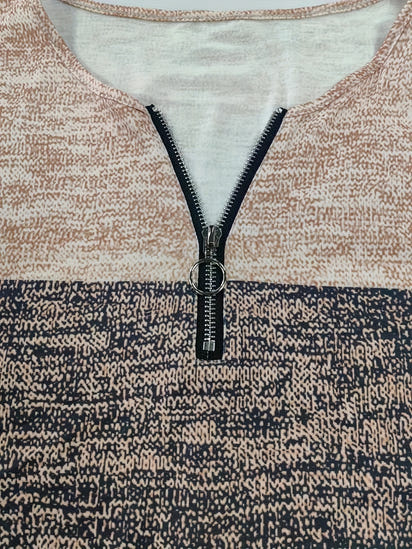 ColorEase™ Quarter Zip Tee