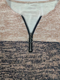 ColorEase™ Quarter Zip Tee