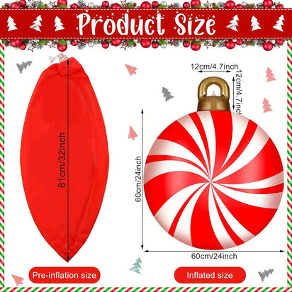MerryBubbles™ Inflatable Christmas Ornaments – Adorable Floating Holiday Balls for Indoor & Outdoor Decoration