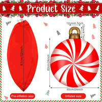 MerryBubbles™ Inflatable Christmas Ornaments – Adorable Floating Holiday Balls for Indoor & Outdoor Decoration