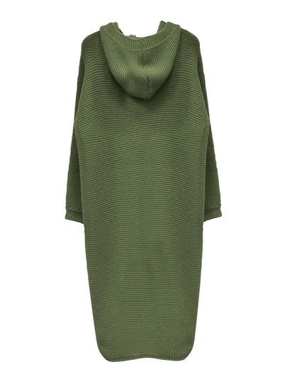 Women's Hooded Knit Cardigan