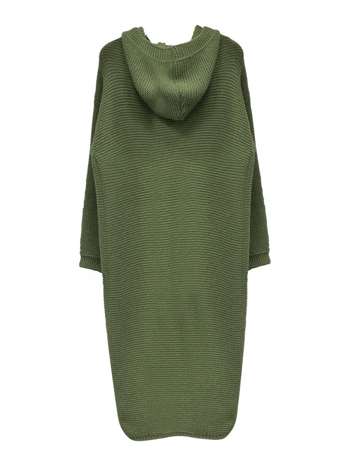 Women's Hooded Knit Cardigan