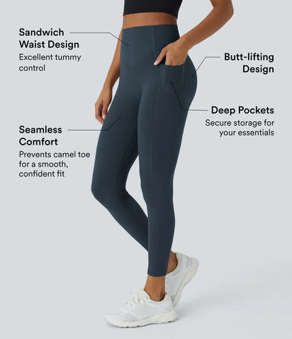 UltraSculpt™ High-Waisted Scrunch Leggings