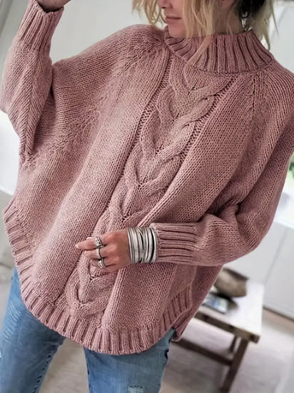 WarmKnit™ Chunky Cable Sweater