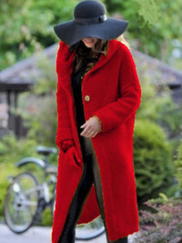 Women's Hooded Knit Cardigan