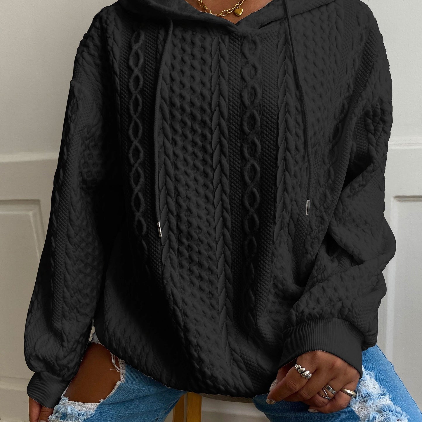ComfyPlus™ Ribbed Hoodie