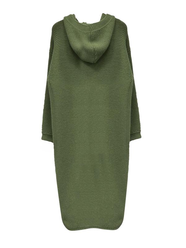 Women's Hooded Knit Cardigan