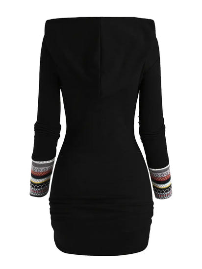 TribalHood™ Cozy Hooded Dress