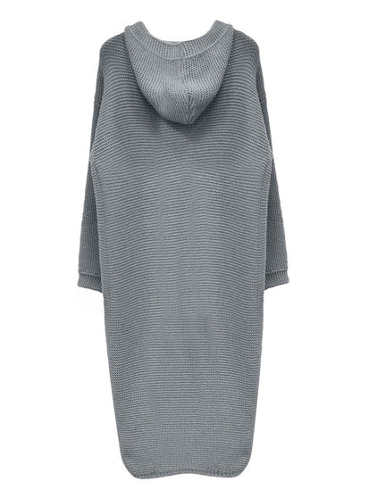 Women's Hooded Knit Cardigan