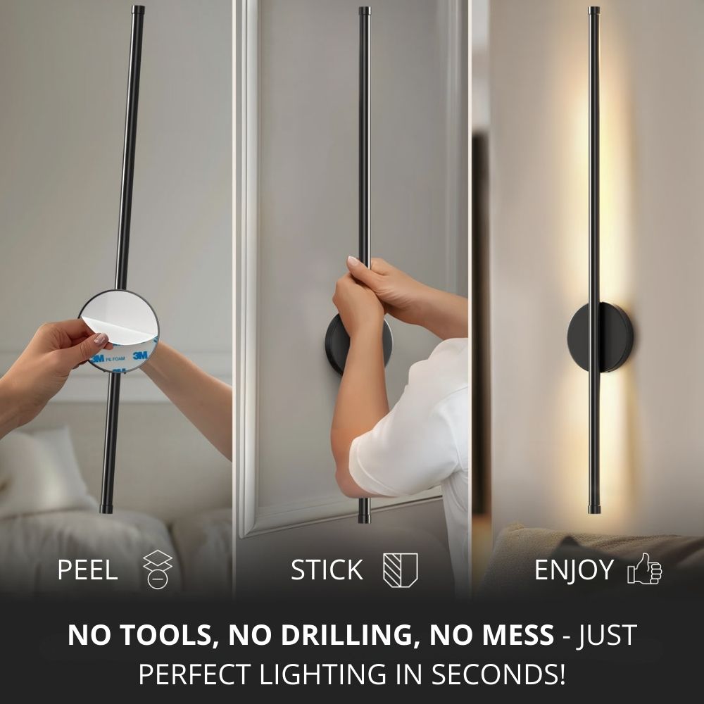 NørLight™ Wireless Nordic LED Wall Lamp