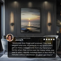 NørLight™ Wireless Nordic LED Wall Lamp