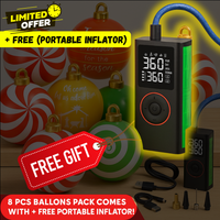 MerryBubbles™ Inflatable Christmas Ornaments – Adorable Floating Holiday Balls for Indoor & Outdoor Decoration