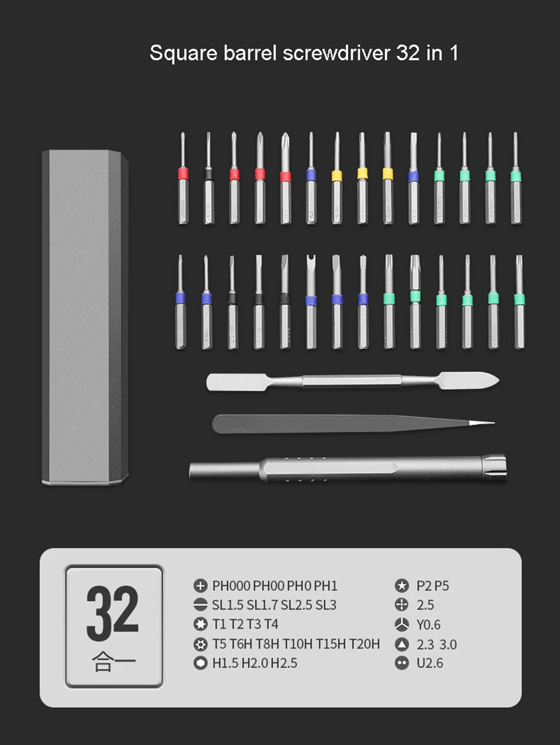 Original 8/43-in-1 Precision Screwdriver Set