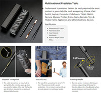 Original 8/43-in-1 Precision Screwdriver Set