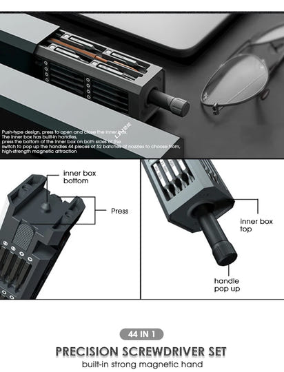 Original 8/43-in-1 Precision Screwdriver Set