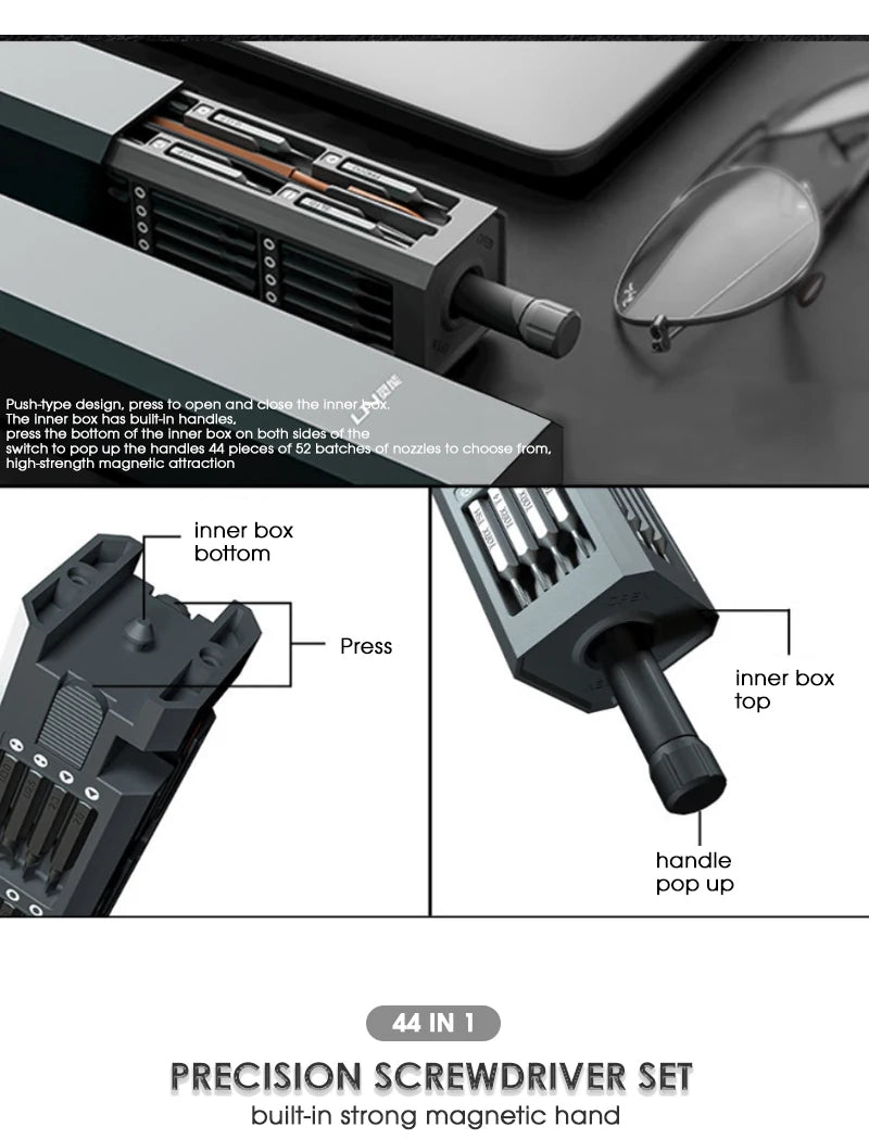 Original 8/43-in-1 Precision Screwdriver Set