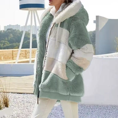 Cozy Winter Coat for Women – Soft & Loose Fit