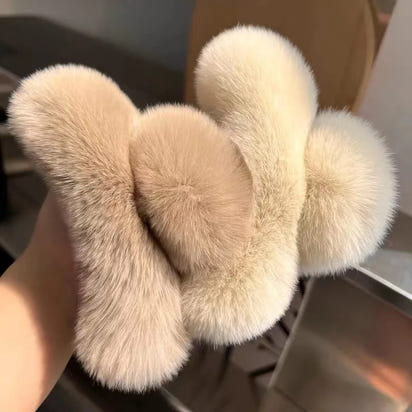 Luxury Plush Hair Clip