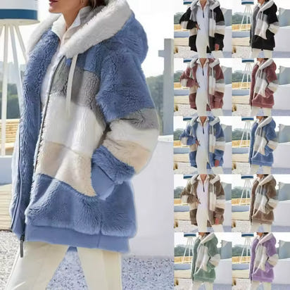 Cozy Winter Coat for Women – Soft & Loose Fit