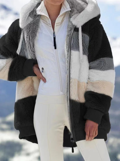 Cozy Winter Coat for Women – Soft & Loose Fit