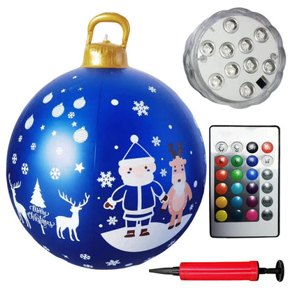 MerryBubbles™ Inflatable Christmas Ornaments – Adorable Floating Holiday Balls for Indoor & Outdoor Decoration