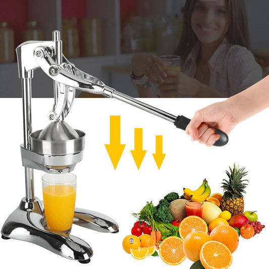 Manual MCJ2 Stainless Steel Juicer – Fresh Power in Your Hands