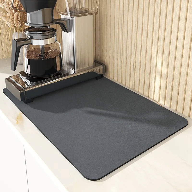 Super Absorbent Anti-Skid Kitchen Drying Mat — Quick Dry & Multi-Use