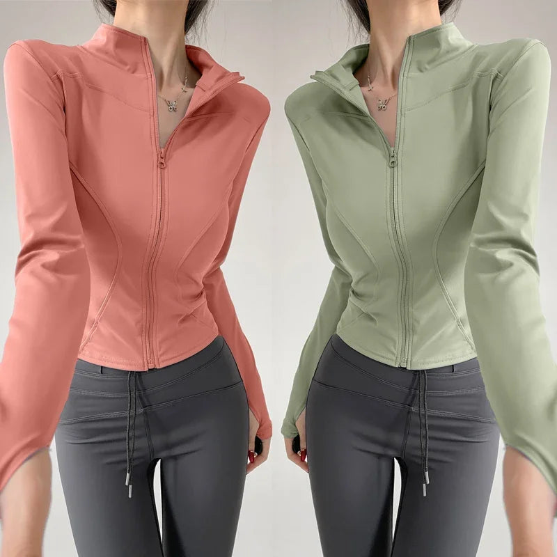 SculptFit Zip Jacket — Slim, Chic & Sporty