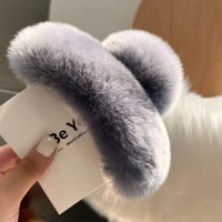 Luxury Plush Hair Clip