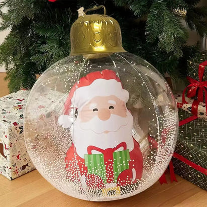 MerryBubbles™ Inflatable Christmas Ornaments – Adorable Floating Holiday Balls for Indoor & Outdoor Decoration