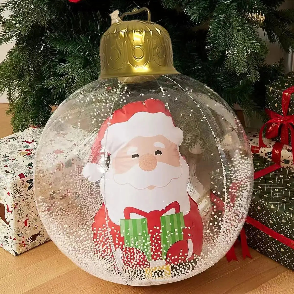 MerryBubbles™ Inflatable Christmas Ornaments – Adorable Floating Holiday Balls for Indoor & Outdoor Decoration