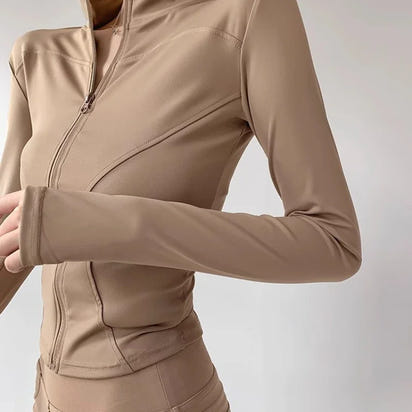 SculptFit Zip Jacket — Slim, Chic & Sporty
