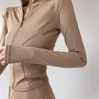 SculptFit Zip Jacket — Slim, Chic & Sporty