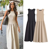 Velora™ — Elegant Sleeveless Dress