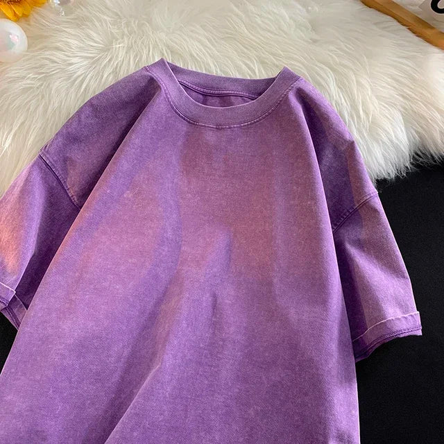 Vintage Washed Oversized T-Shirt – Street Essential