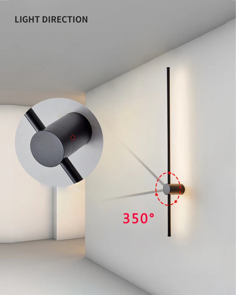 NørLight™ Wireless Nordic LED Wall Lamp