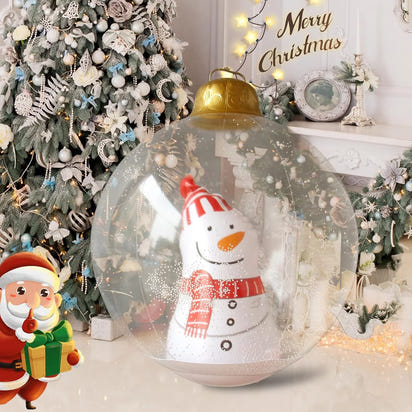 MerryBubbles™ Inflatable Christmas Ornaments – Adorable Floating Holiday Balls for Indoor & Outdoor Decoration