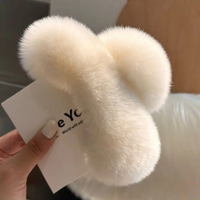 Luxury Plush Hair Clip