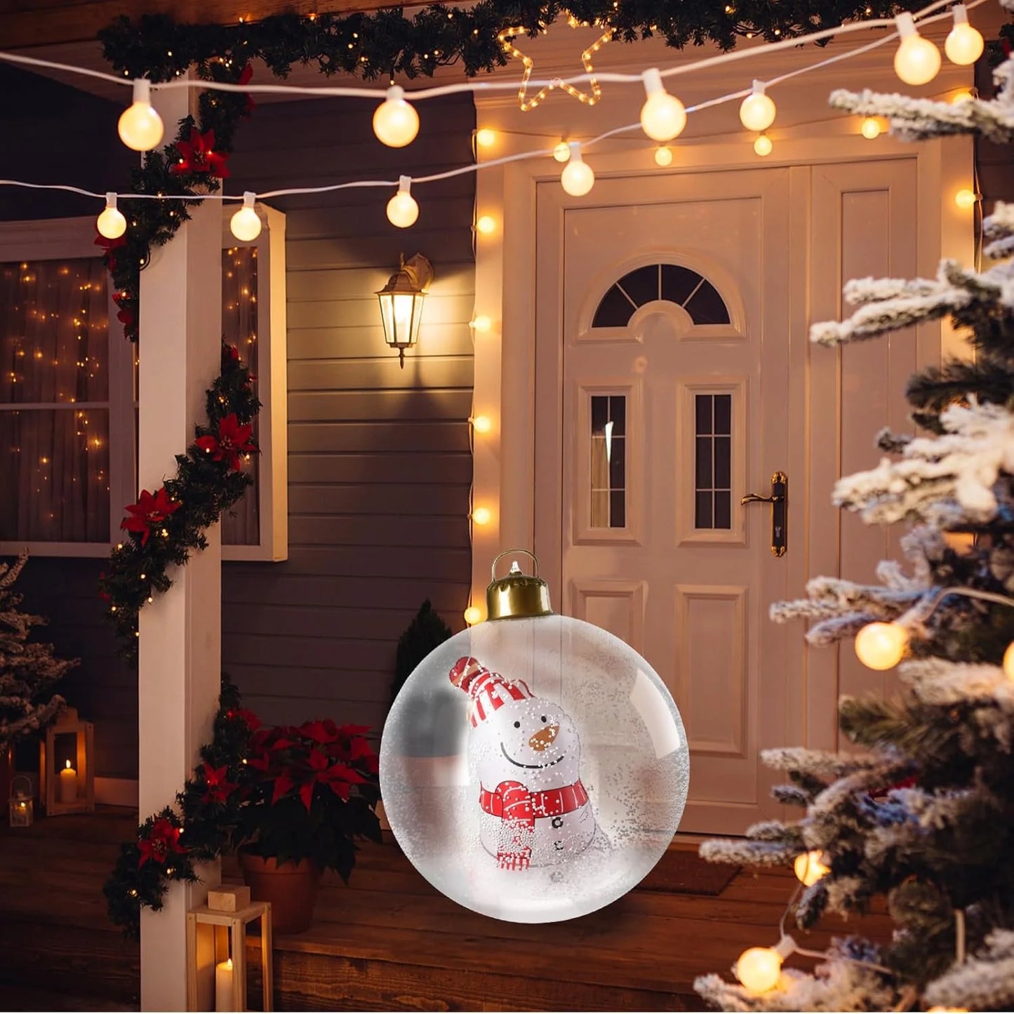 MerryBubbles™ Inflatable Christmas Ornaments – Adorable Floating Holiday Balls for Indoor & Outdoor Decoration