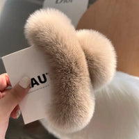 Luxury Plush Hair Clip