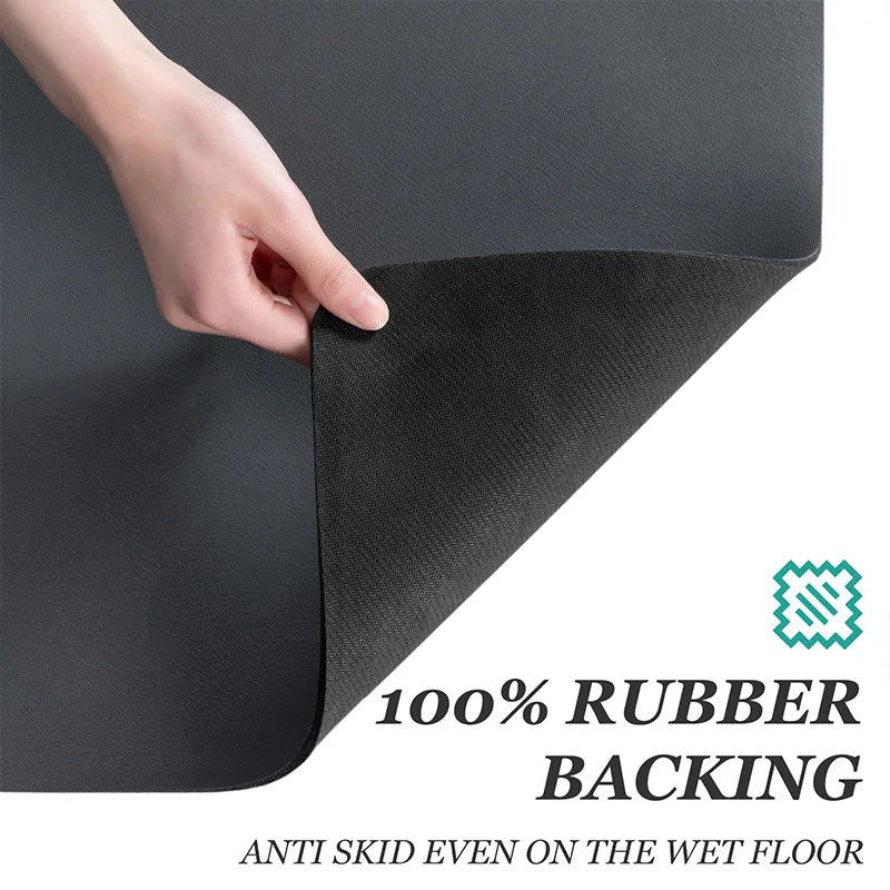 Super Absorbent Anti-Skid Kitchen Drying Mat — Quick Dry & Multi-Use