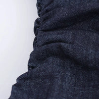 Autumn' Elegant Denim Midi Dress